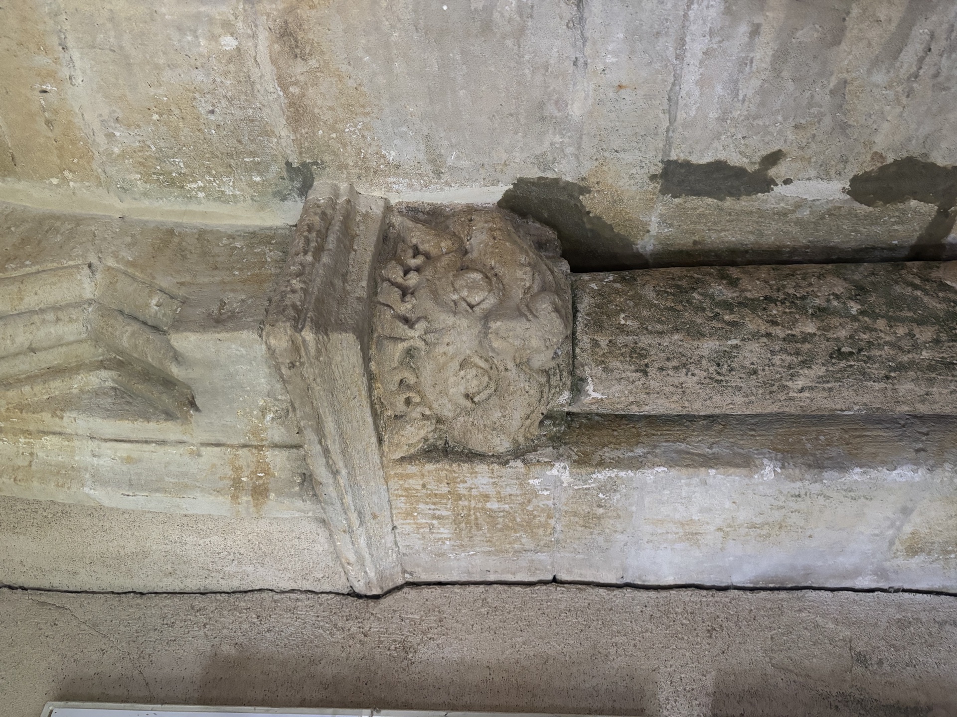 South Door Column Carving