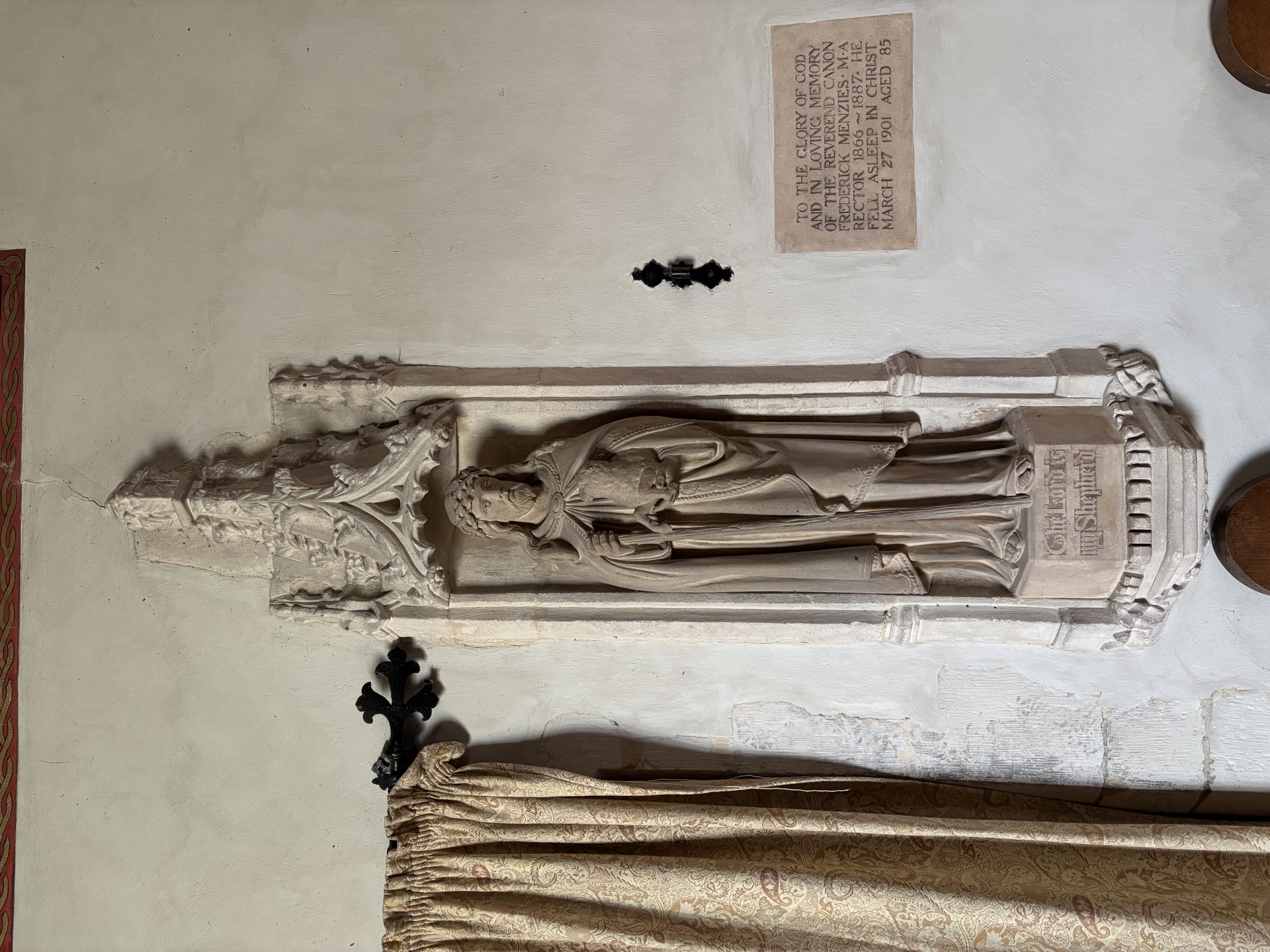 Stone Carving of Christ